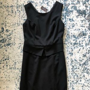Loft black sleeveless dress
